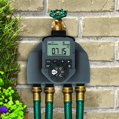 orbit 3 zone water timer|orbit 4 station tap timer.